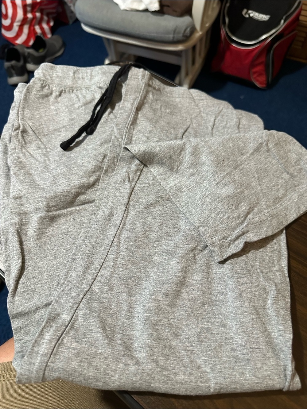 Men's Heather Gray Short-Sleeve Sweater Tee